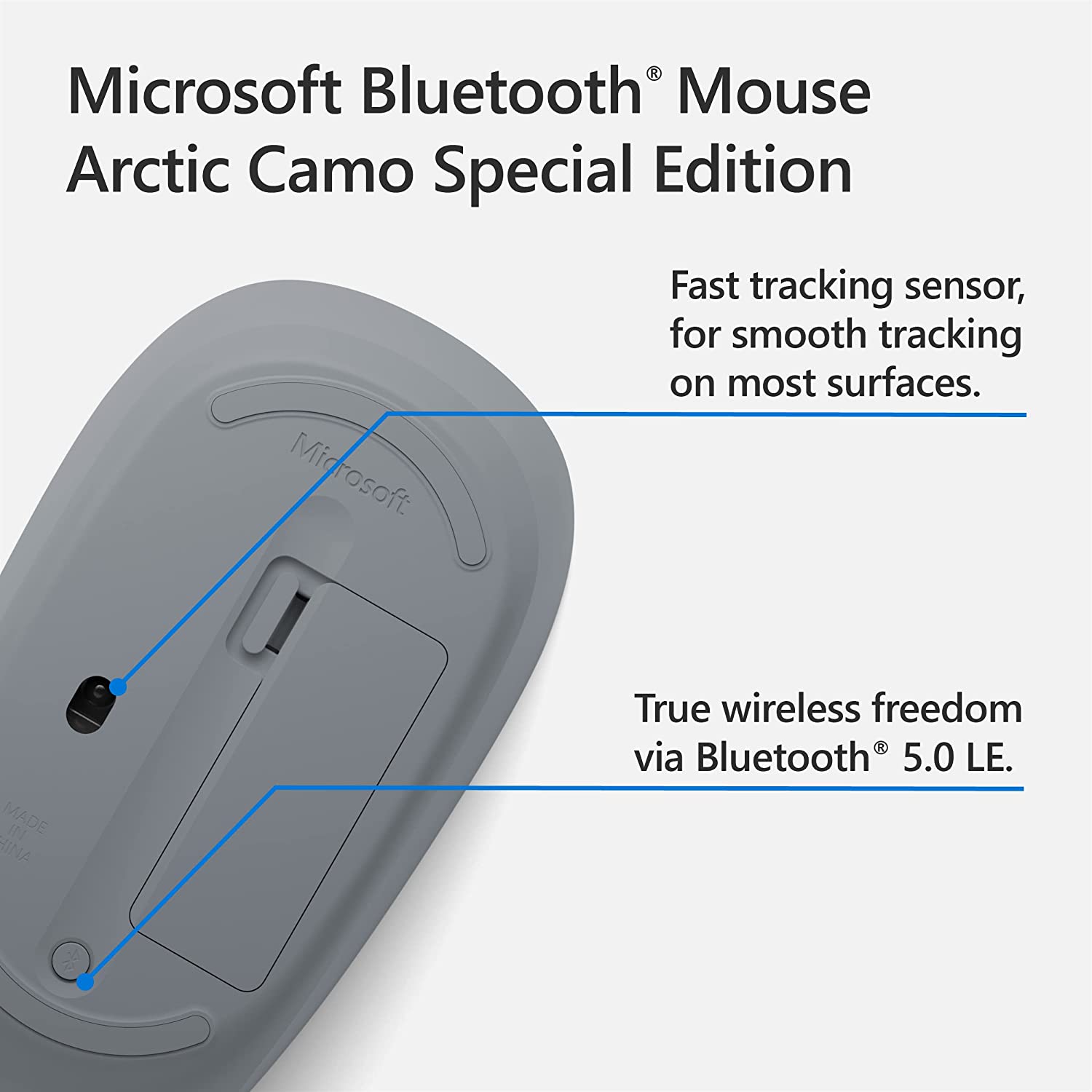 Microsoft Bluetooth Mouse - Arctic Camo - Special Edition