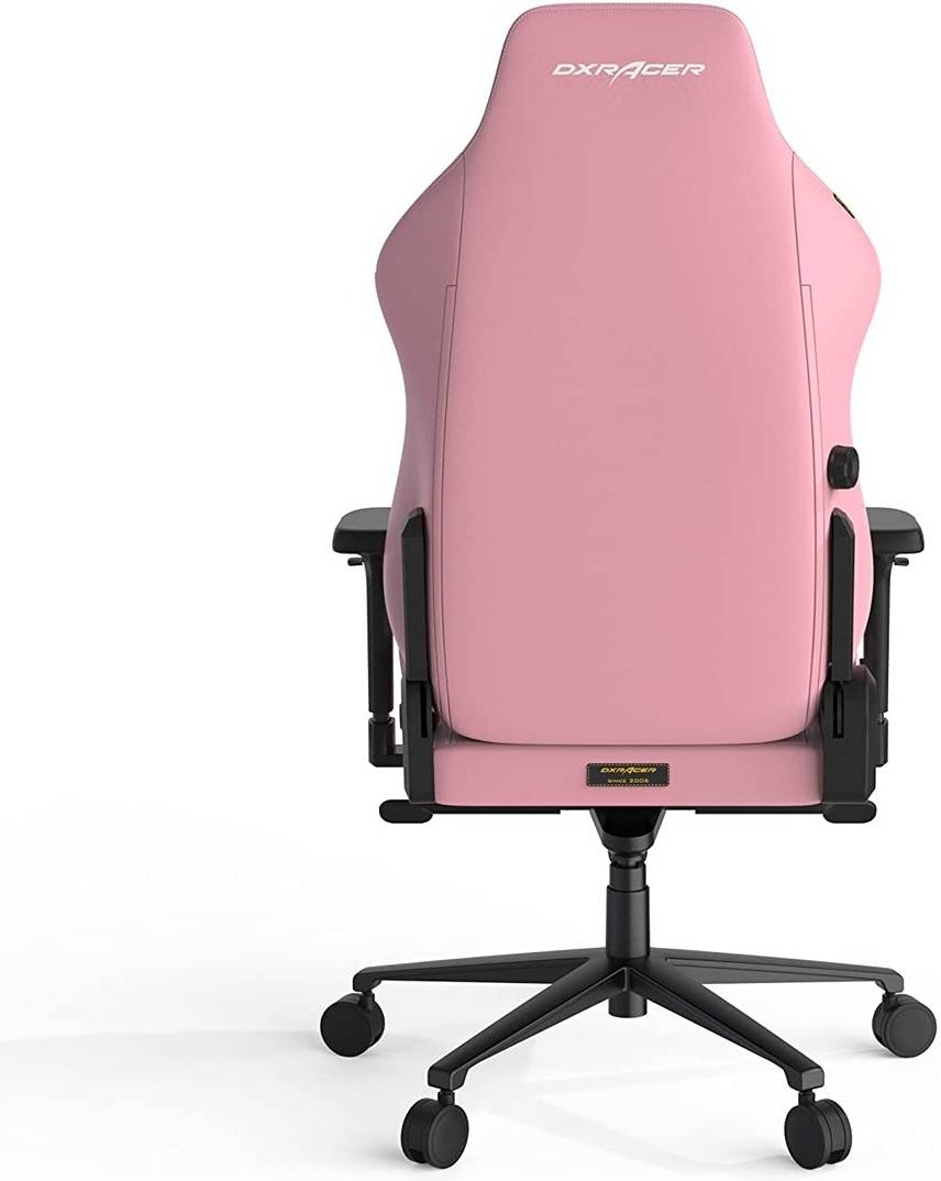 DXRacer Craft Pro Classic Gaming Chair (CRA-PR001-P-H1), Aluminum Base, High-Density Memory Foam, Adjustable Memory/Recline, 4D Armrests - Pink