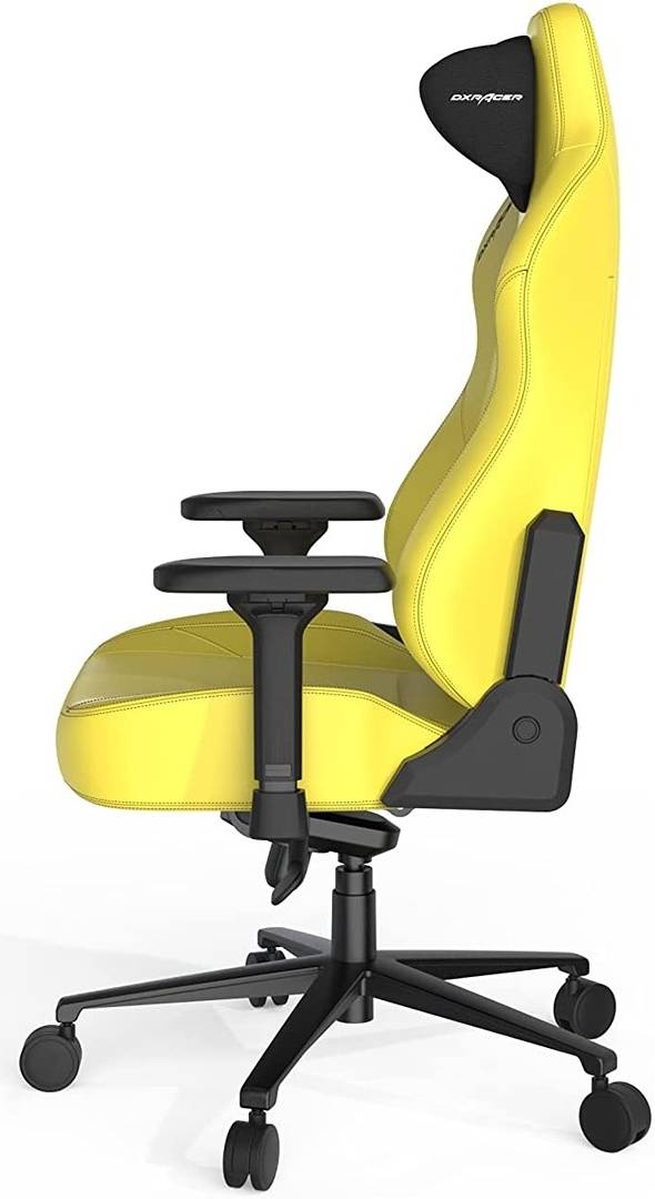 DXRacer Craft Pro Classic Gaming Chair High-Density Memory Foam, Adjustable 4D Armrests - Yellow