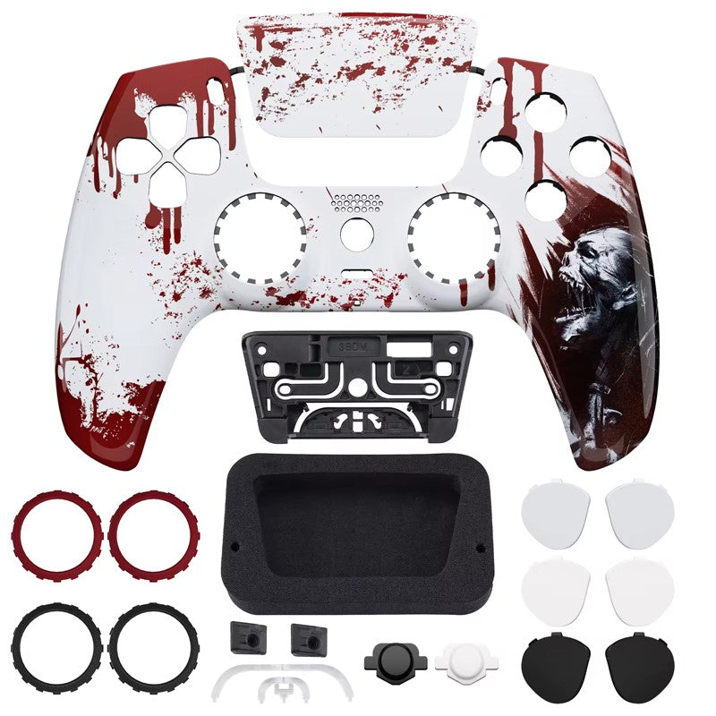 eXtremeRate Blood Zombie Custom Control Shell Faceplate Cover For Dualsense Edge PS5 Controller