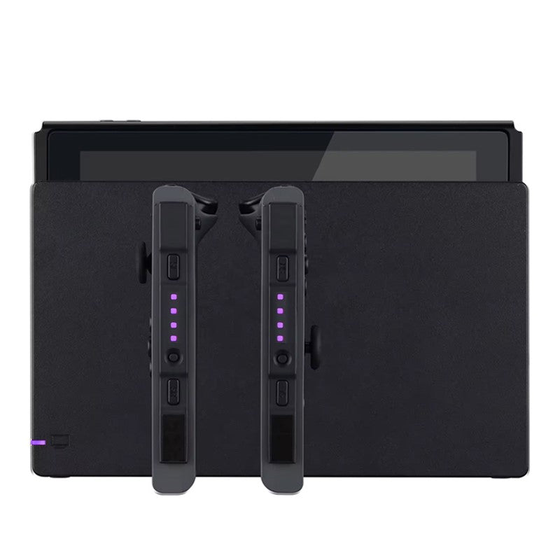 eXtremeRate Firefly LED Tuning Kit for Nintendo Switch Dock NS Left Right SL SR Buttons Ribbon Flex Cable Indicate Power LED - Violet