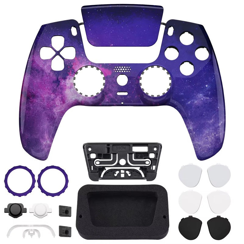 eXtremeRate Nebula Galaxy Custom Control Shell Faceplate Cover For Dualsense Edge PS5 Controller