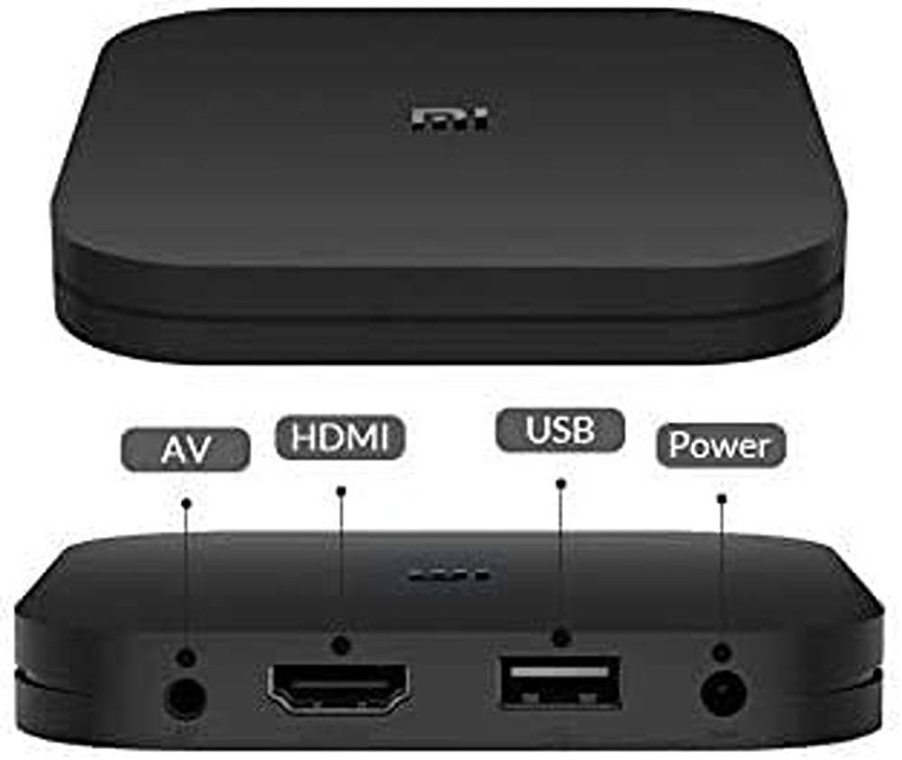 Xiaomi Mi TV Box S (2nd Gen) TV Box 4K Ultra HD Streaming Media Player - Black