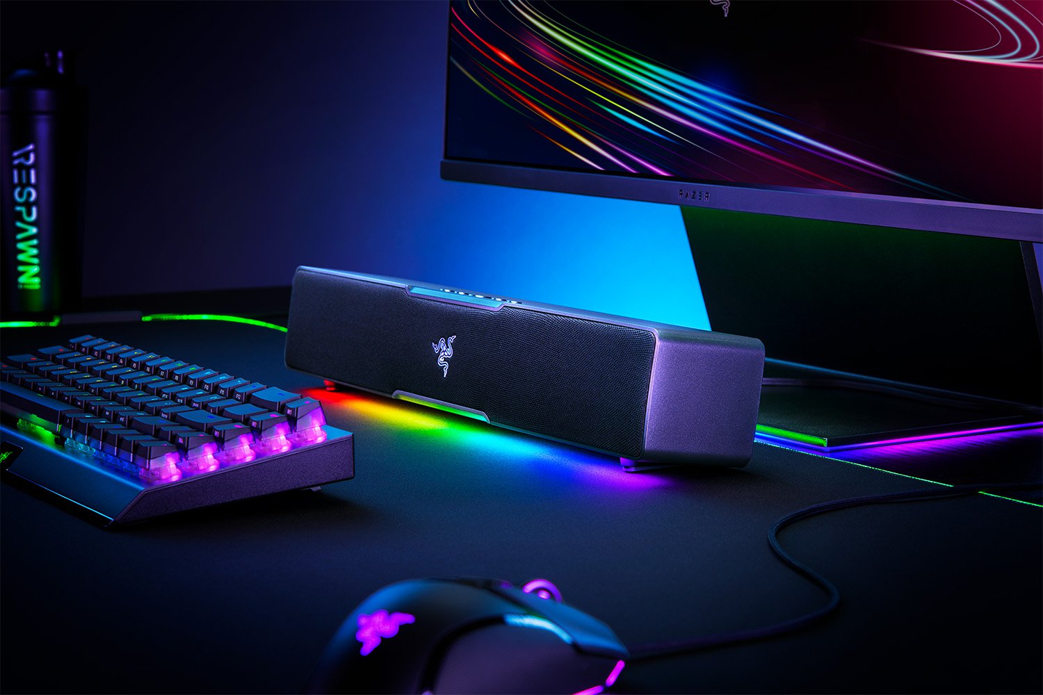 Razer Leviathan V2 X Wireless Bluetooth PC Gaming Soundbar - Black