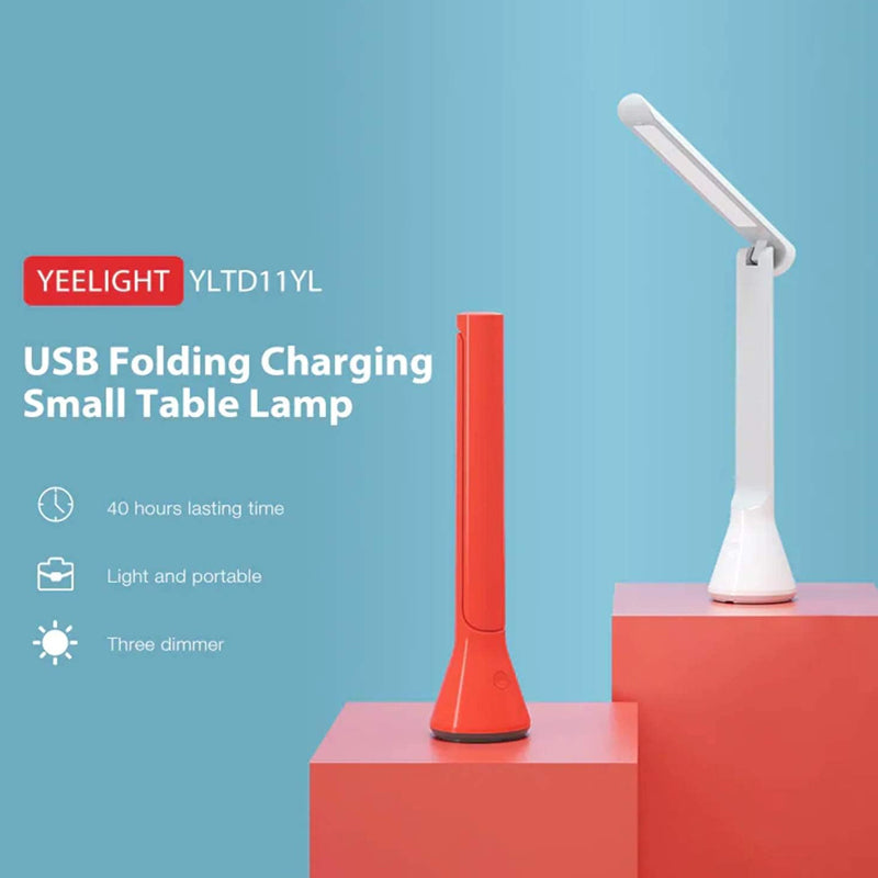 Yeelight USB Rechargeable Folding Table Lamp - Red