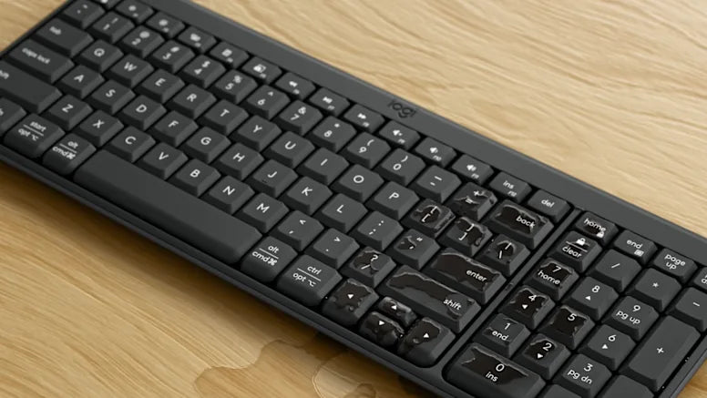 Logitech MK250 Compact Bluetooth Wireless Combo, Keyboard & Mouse, English/Arabic - Graphite