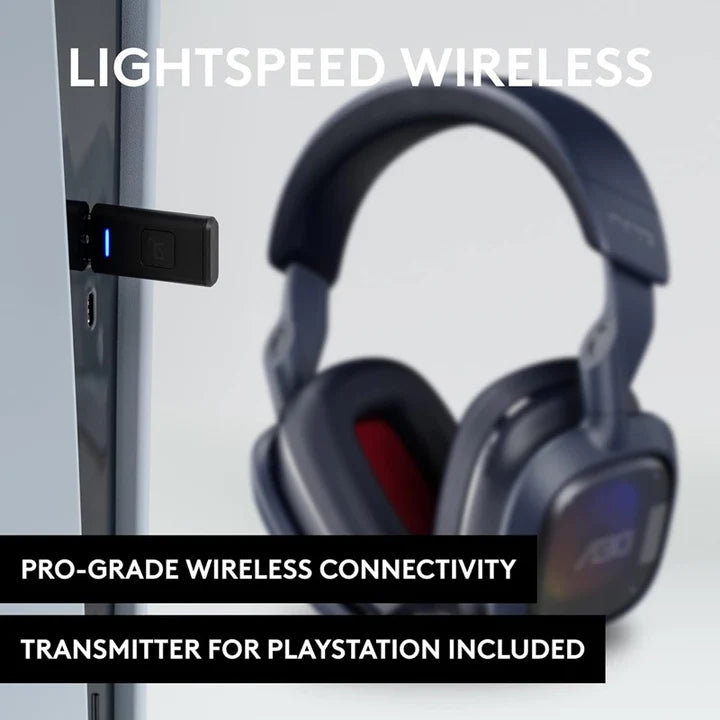 Logitech Astro A30 Wireless Gaming Headset - Black - Open Box