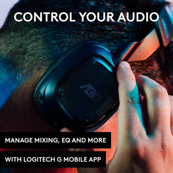 Logitech Astro A30 Wireless Gaming Headset - Black - Open Box