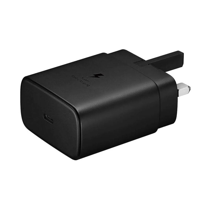 Samsung 45W PD Power Adapter, USB-C to USB-C Cable (5A) Black