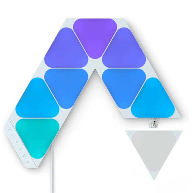 Nanoleaf Shapes Mini Triangles Starter Kit 9 Light Panels - White