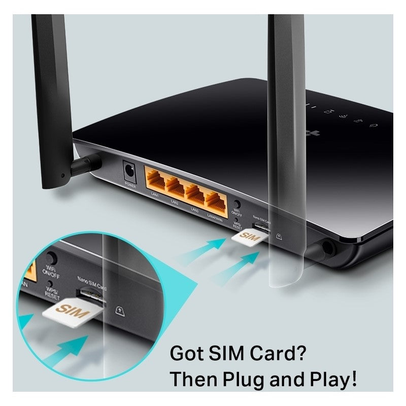 TP-Link TL-MR6400 N300 4G LTE Router