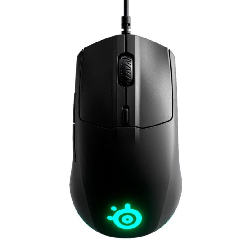 SteelSeries Rival 3 Wired RGB Gaming Mouse - Black