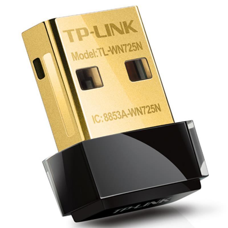 Tp-Link 150Mbps Wireless N Nano USB Adapter, Sleek Miniature Design, Speedy Wireless Transmission