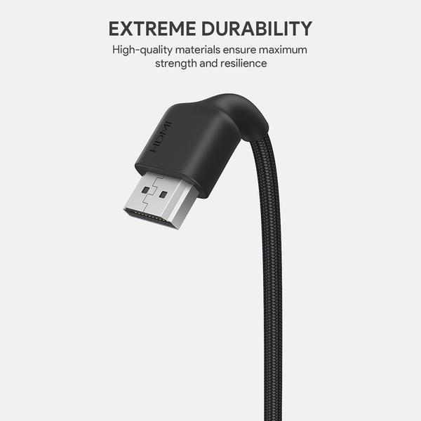 Aukey Impulse HDMI 2.0 High-Speed HDMI Cable 4K 60Hz (6.6ft 2-Pack)