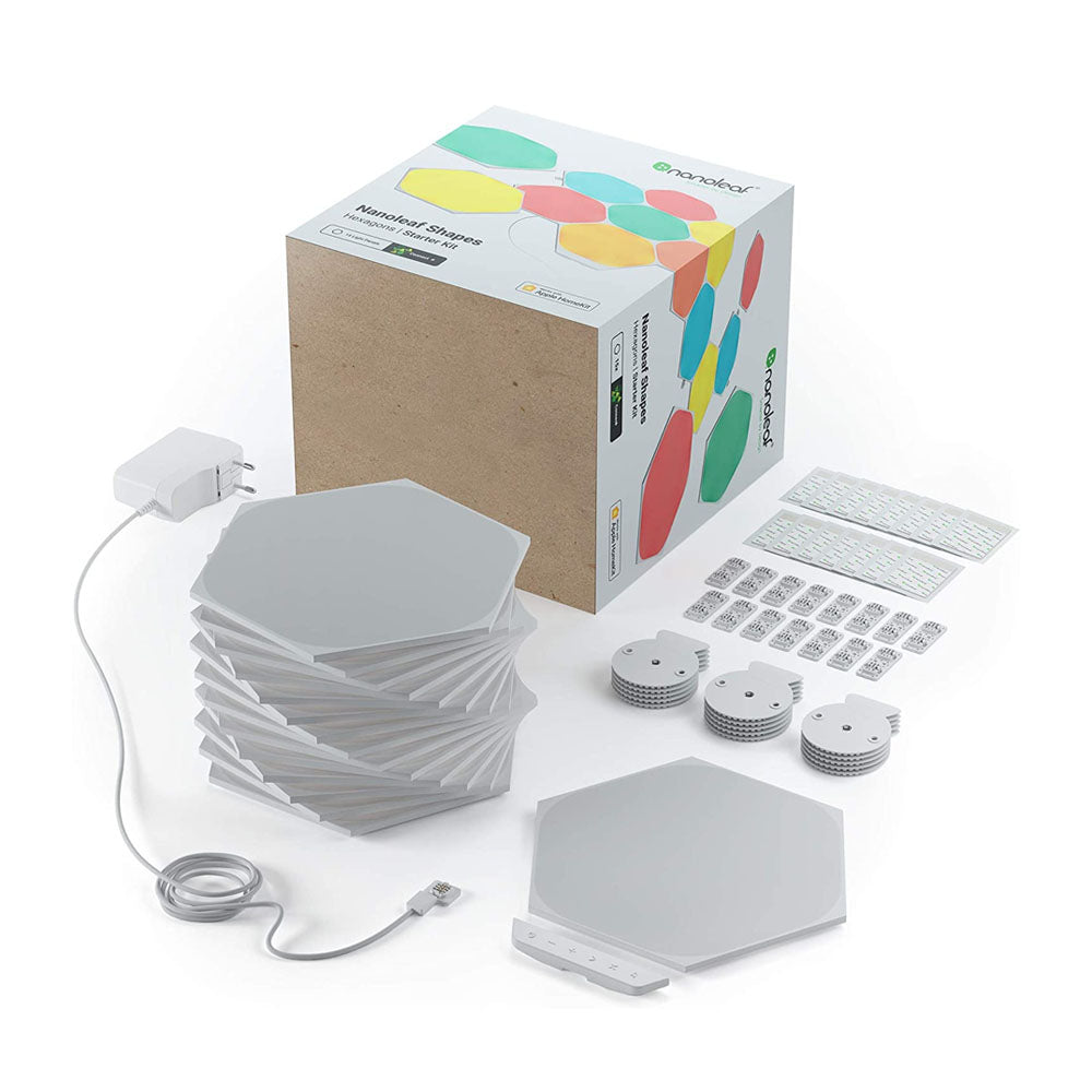 Nanoleaf Shapes Hexagon Starter Kit 15 Light Panels - White