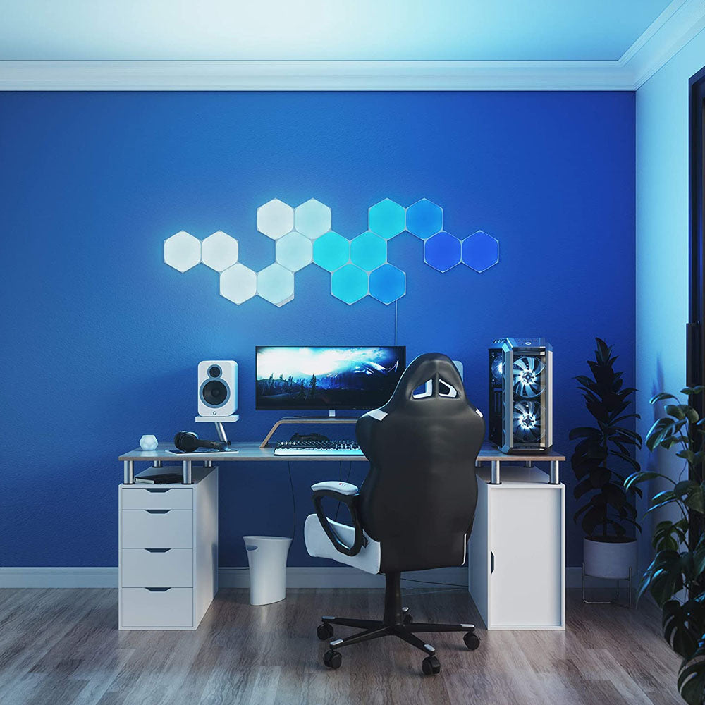 Nanoleaf Shapes Hexagon Starter Kit 15 Light Panels - White