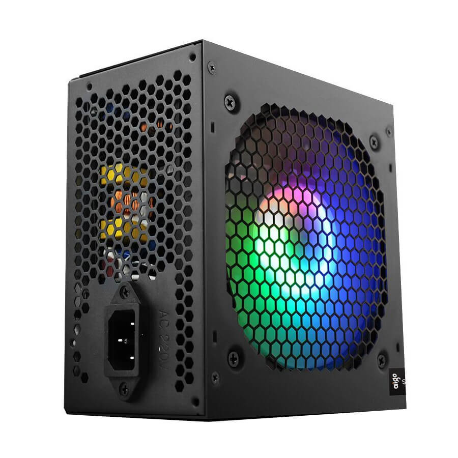 AIGO Darkflash AK600 Gaming 600 Watt Non-Modular Gaming Power Supply