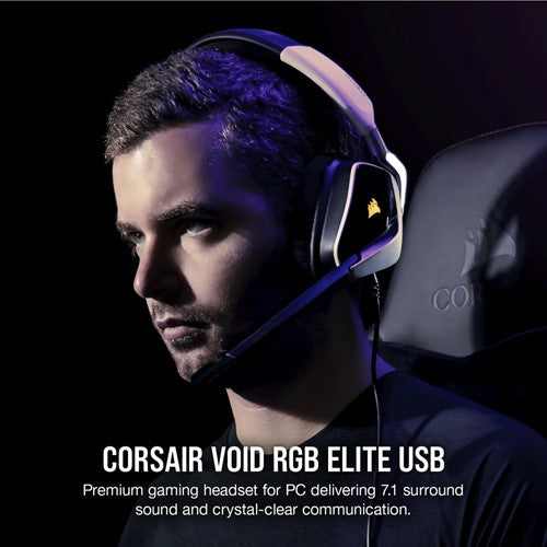 Corsair VOID RGB ELITE USB Premium Gaming Headset with 7.1 Surround Sound