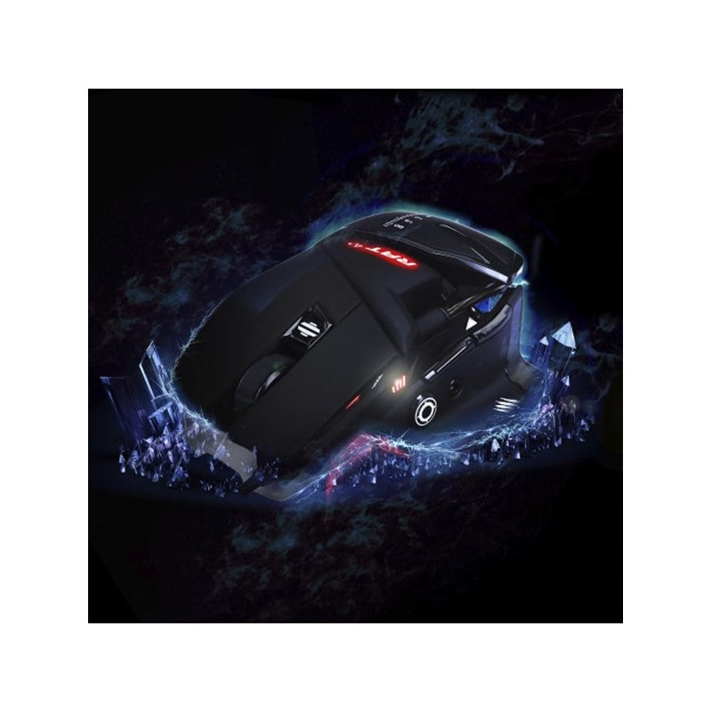 MadCatz R.A.T. 4+ Optical Wired Gaming Mouse - Black