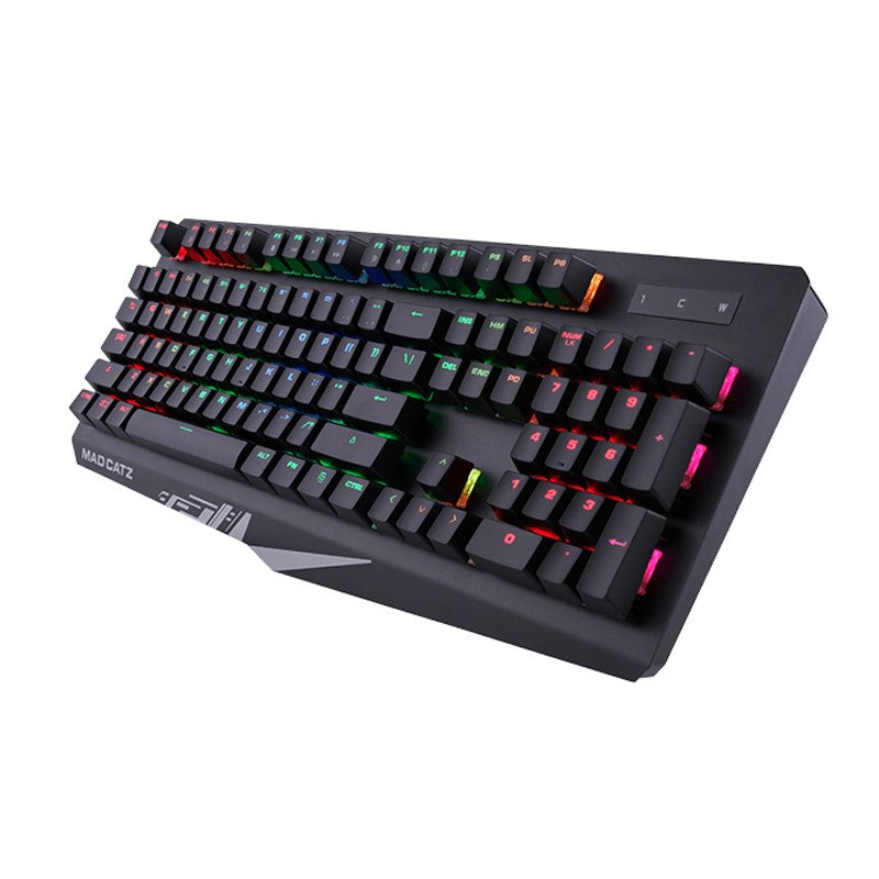 MadCatz S.T.R.I.K.E. 4 RGB Mechanical Gaming Keyboard - Black