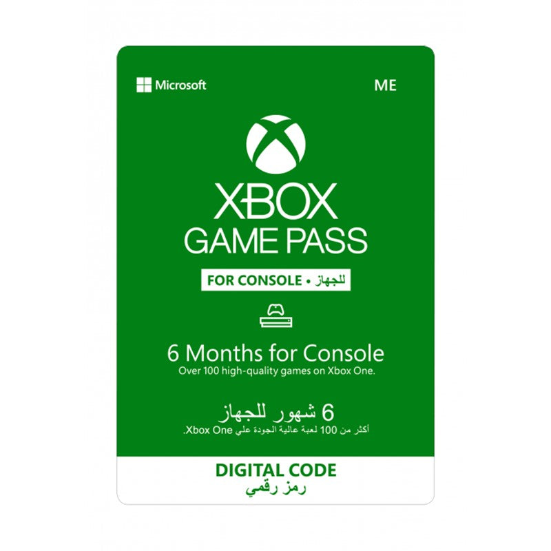 Microsoft Xbox Game Pass - 6 Month