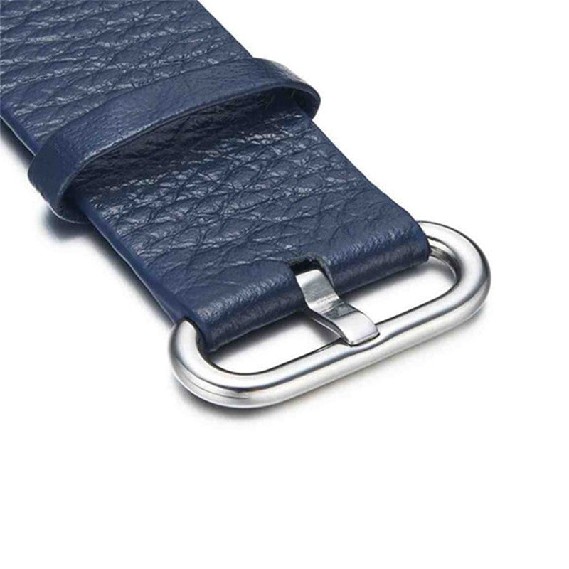 G-Case Genuine Leather Watch Band For Apple Watch 42MM / 44MM - Blue