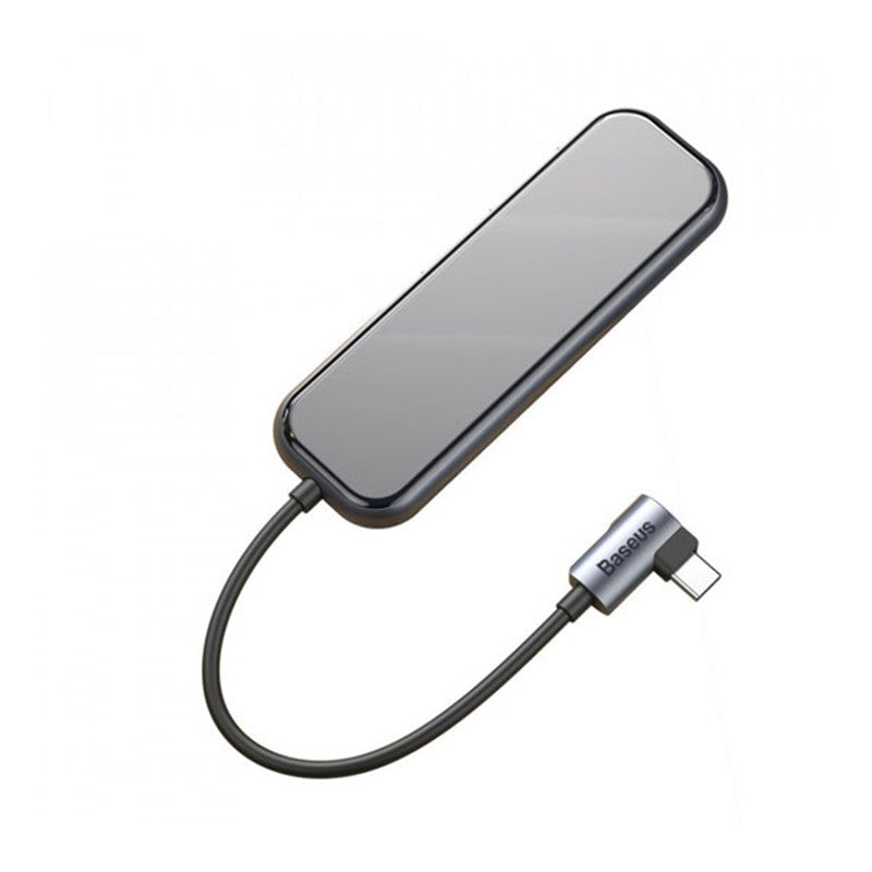 Baseus Multi-functional USB HUB/Adapter (Type-C to 3xUSB3.0+HD4K+PD) - Grey