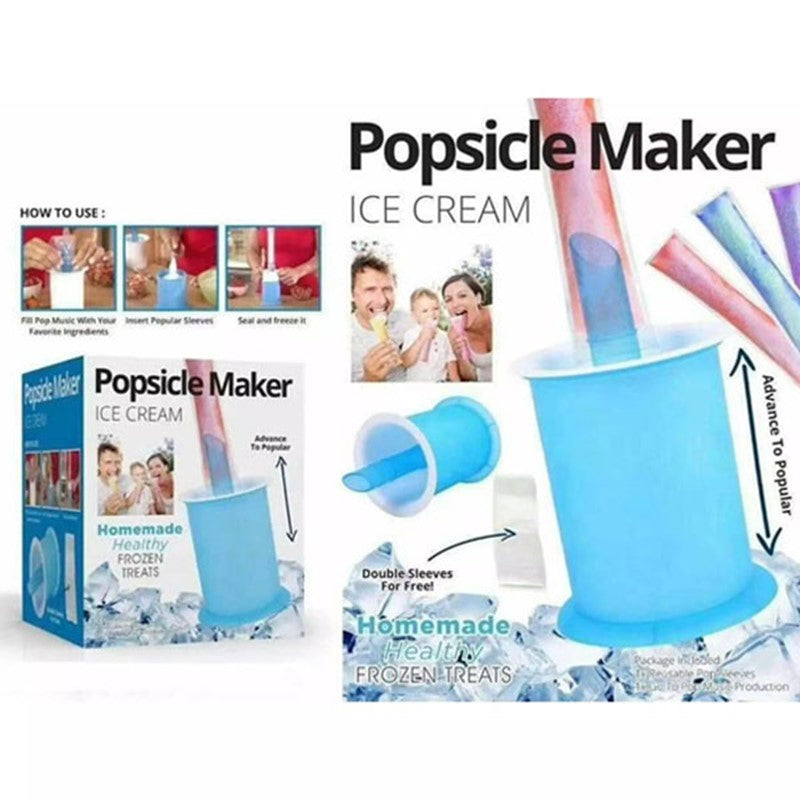 Popsicle, Ice Cream Maker Mold - Blue