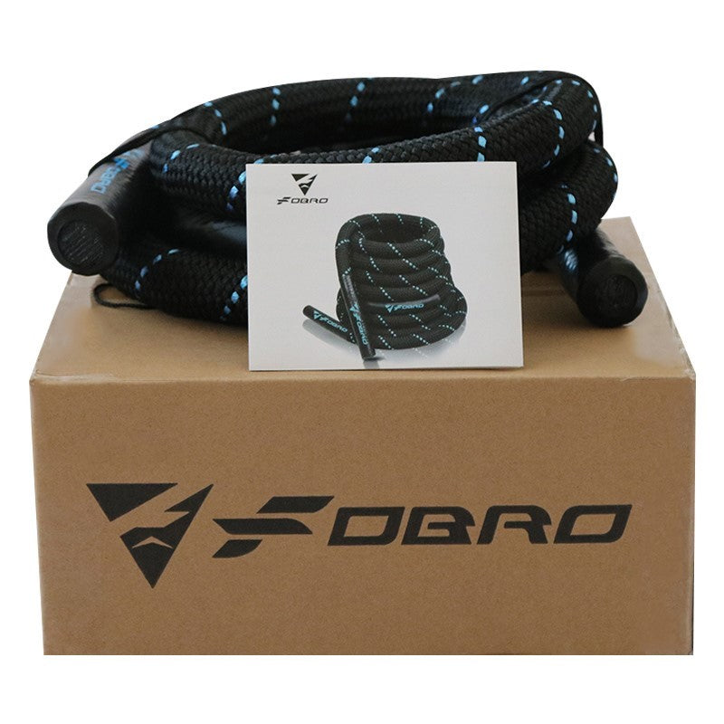 FDBRO Weight Lifting Fitness Strength Training 1.5'' 50ft 12m Battle Rope