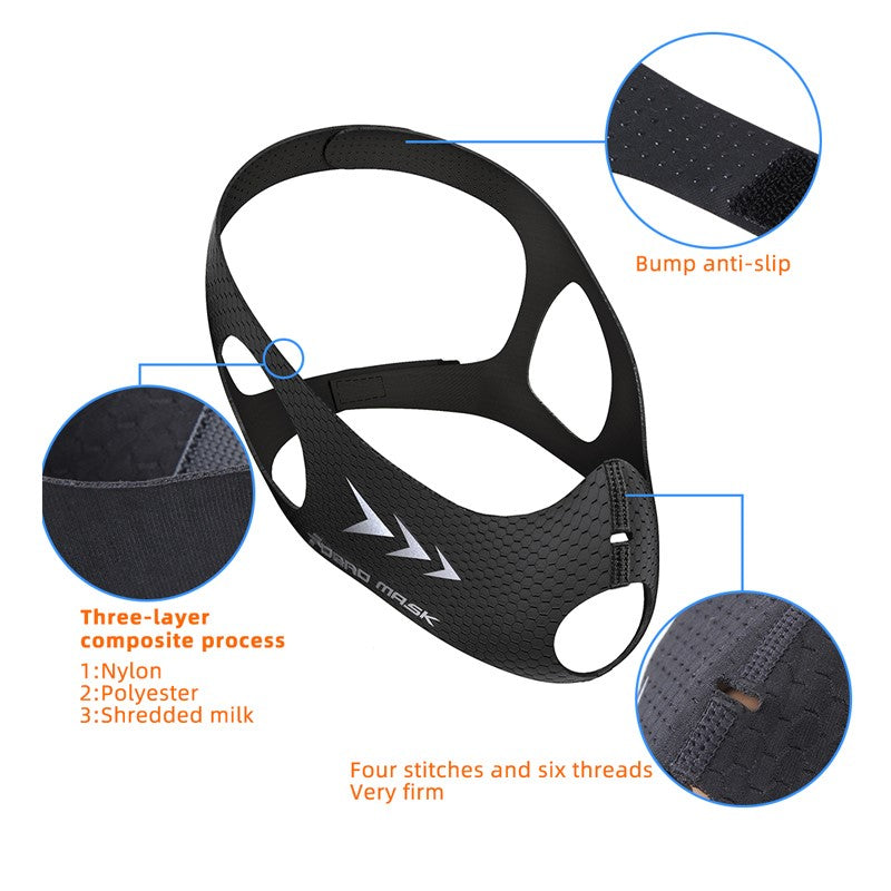 FDBRO High Altitude Oxygen Training Athletics Cycling Masks, FDBRO Professional MMA Training Sports Masks  (Size: M) (Pink)