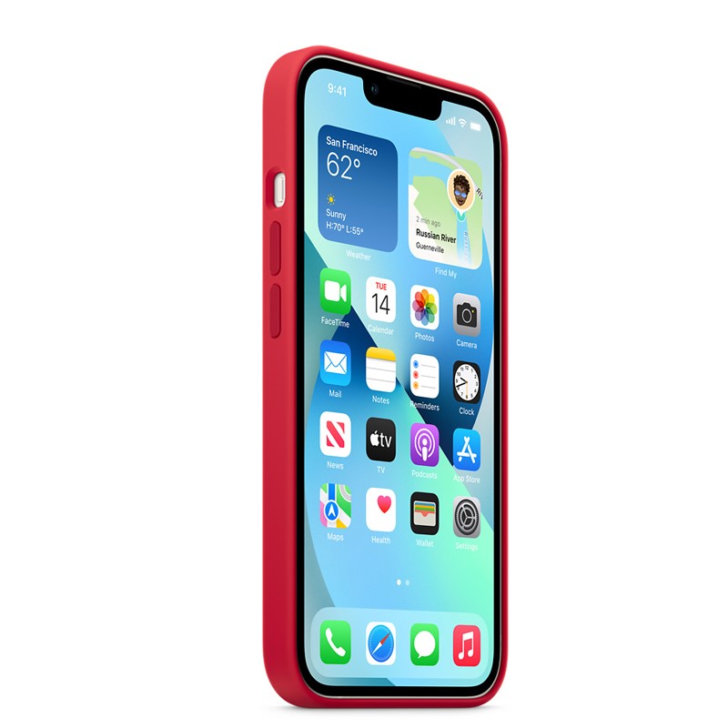 Apple iPhone 13 Silicone Case with MagSafe