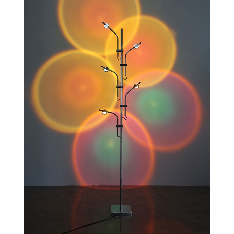Modern RGB Sunset 5 Corner Light Floor Lamp