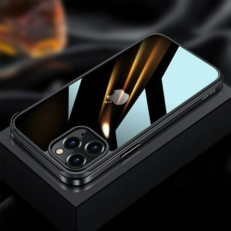 SULADA Aluminum Metal Frame Back Case For Apple iPhone 13 Pro