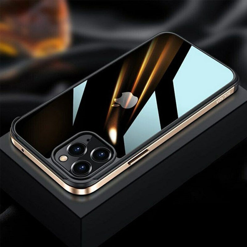 SULADA Aluminum Metal Frame Back Case For Apple iPhone 13 Pro