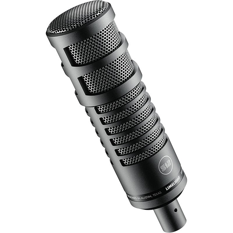 512 Audio Dynamic, Hypercardioid, Vocal XLR Microphone For Podcasting, Broadcasting and Streaming