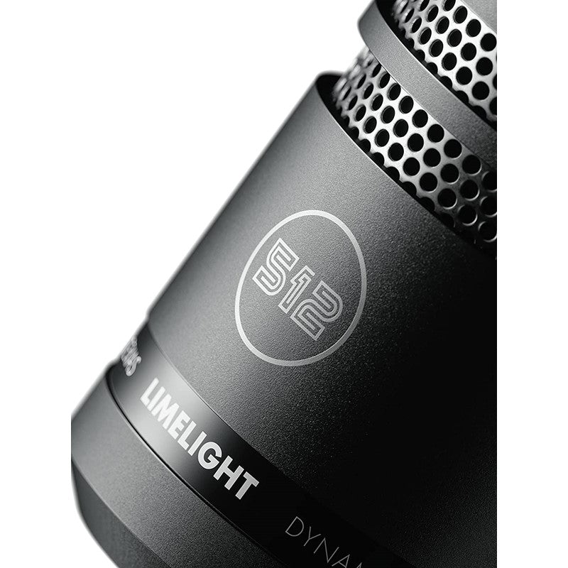 512 Audio Dynamic, Hypercardioid, Vocal XLR Microphone For Podcasting, Broadcasting and Streaming