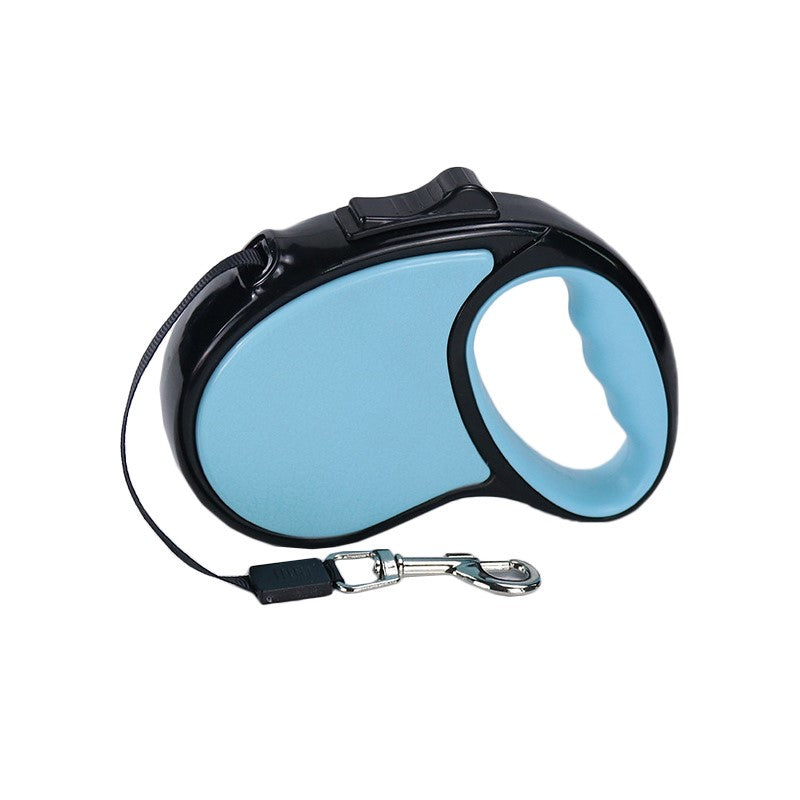 Portable 3m Long Pet Dog Leash - Blue