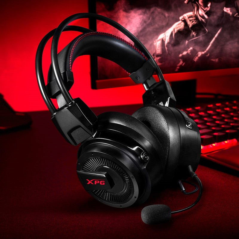 XPG Precog Analog Wired Gaming Headset - Black