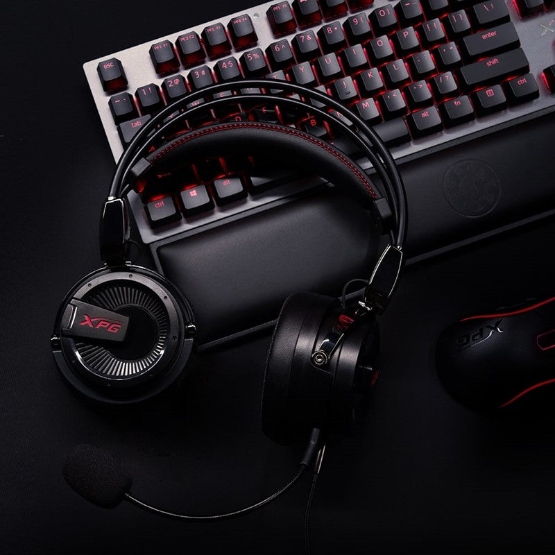 XPG Precog Analog Wired Gaming Headset - Black