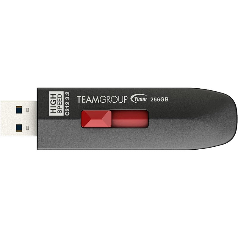 Teamgroup T-Force 256GB C212 Extreme USB 3.2 Gen2 Flash Drive,Compatible with Computer/Laptop/PS4 PS5, Upto 600Mb/a Speed, 3 Years Warranty