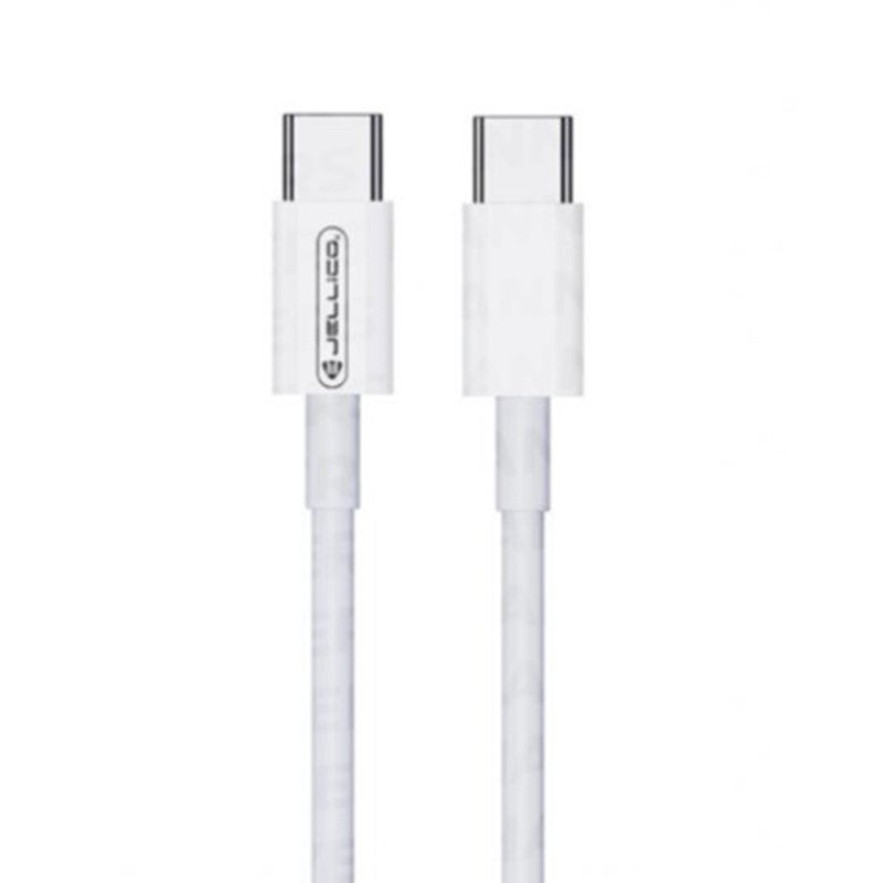 Jellico IP-180 Type C - Type C PD Cable 1M - White
