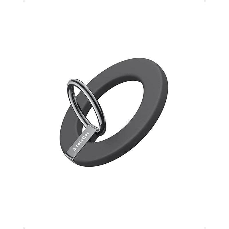 Anker Magnetic Phone Grip (MagGo), 610 Magnetic Phone Ring Holder, Adjustable Kickstand, Black