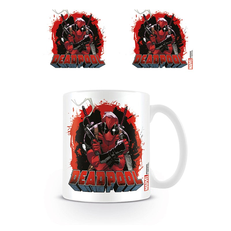 Pyramid Mug Deadpool - Smoking Gun 11 Oz / 315 Ml