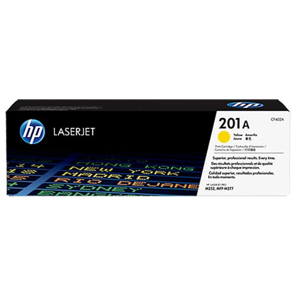 HP 201A  Original LaserJet Toner Cartridge - Yellow