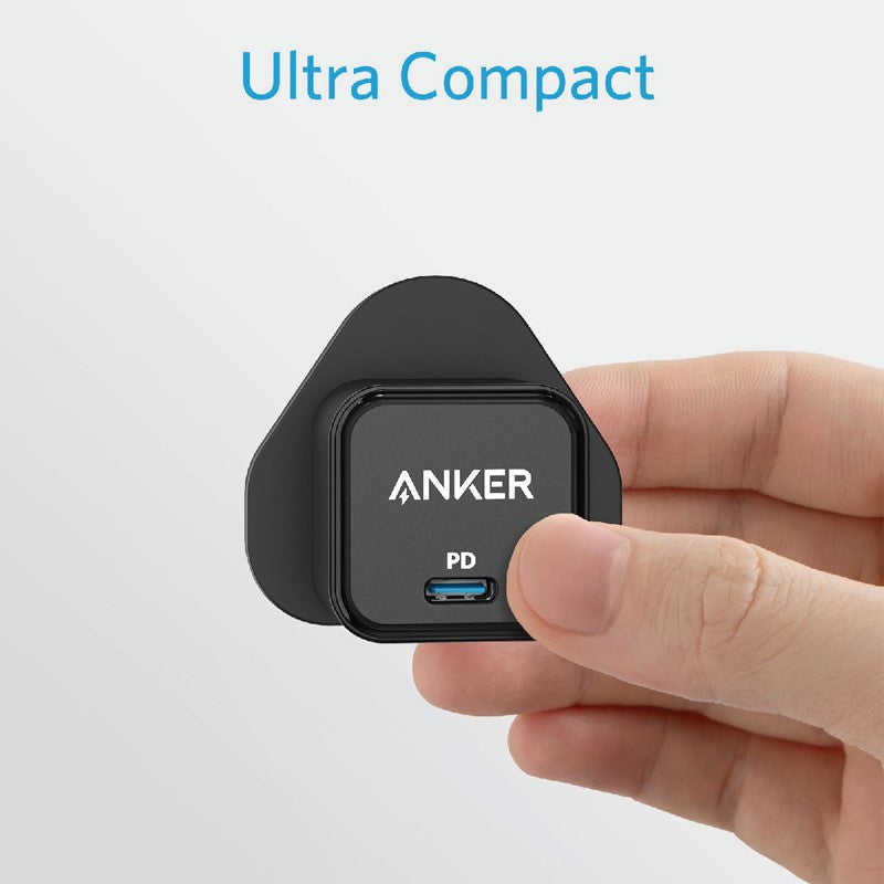 Anker PowerPort III 20W Cube Charger, Black
