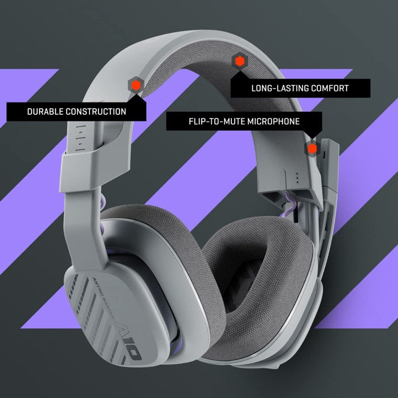 ASTRO A10 Gen 2 Wired Gaming Headset for Xbox, PlayStation, PC/Mac - Grey