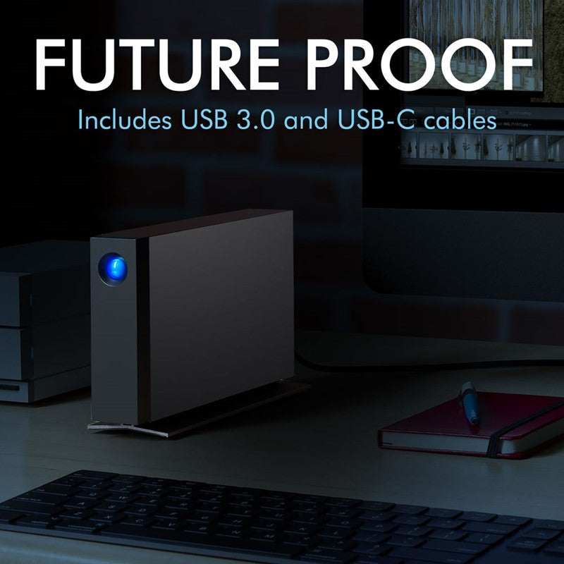 LaCie 18TB d2 Thunderbolt 3 Professional USB 3.2 Gen 2 Type-C External Hard Drive