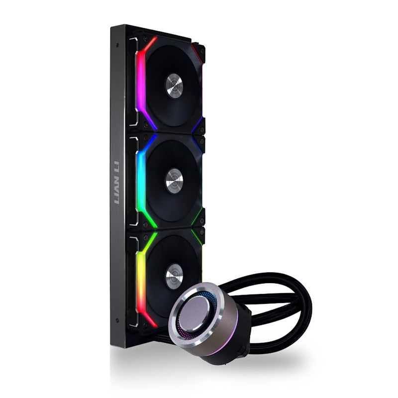 LIAN LI Galahad AIO 360 mm Liquid CPU Cooler SL Edition - Black