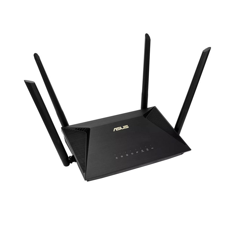 Asus AX1800 Dual Band WiFi 6 (802.11ax) Router supporting MU-MIMO and OFDMA Technology, AiProtection Classic Network Security Powered by Trend Micro