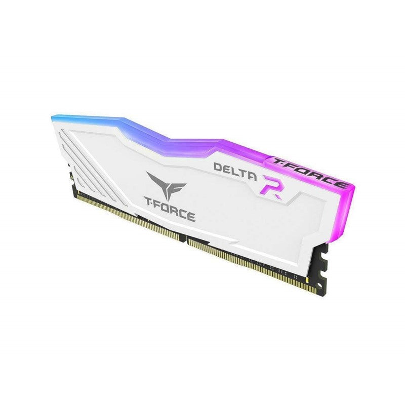 Teamgroup T-Force DELTA RGB UD-D4 8GB 3200MHz Gaming Memory - White
